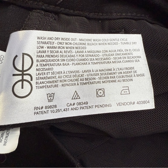 Gloria Vanderbilt Cropped Length Pull On Tummy Control Ponte Pants Women’s Large - Picture 9 of 11